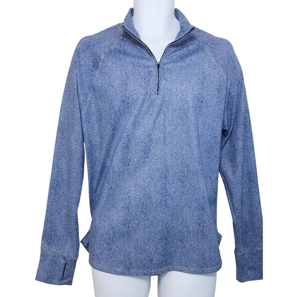 Ideology Quarter Zip Pullover Athleisure Performance Stretch‎ Size XL